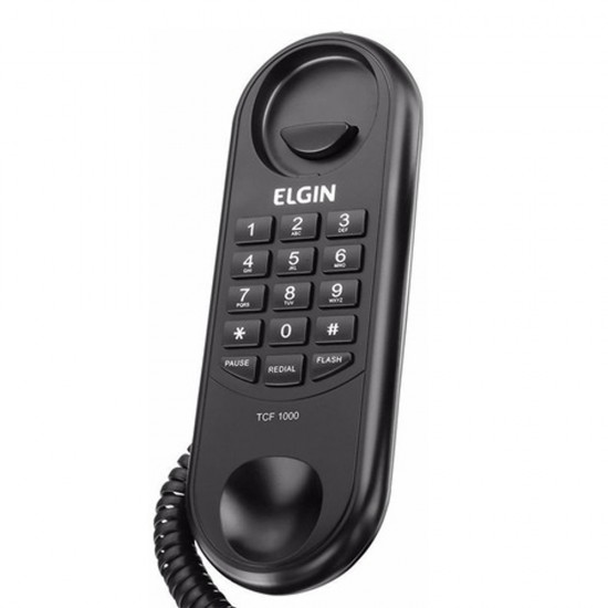 Telefone Gondola com controle de campainha Tcf1000 Preto Elgin